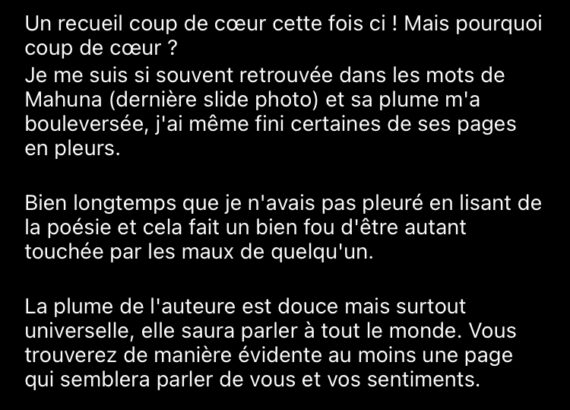 avis au-delà de nos maux